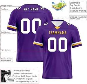 2025 personnalisé hommes Football maillot personnalisé respirant Rugby Sportswear équipe pratique chemise pour adultes adolescents - Product Image 2