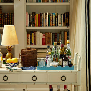 Look élégant meilleur choix finition brillante forme rectangulaire pétoncle laqué à la main plateau de service du Vietnam - Product Image 3