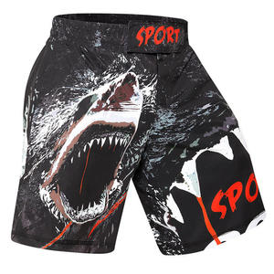 Custom logo Design Your Own Graphic Sublimation Printing <b>Short</b> Pant Wholesale <b>Grappling</b> Jiu Jitsu Bjj Mma Men's <b>Shorts</b> - Product Image 3