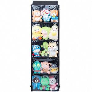 Organisateur de rangement mural transparent avec pochettes pour salle de bain, cadeaux, jouets, placard, chambre à coucher pour bébés garçons - Product Image 2