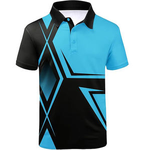 Vêtements quotidiens décontractés pour hommes à manches courtes pour polo de créateur respirant à séchage rapide grande taille 100% coton tricoté - Product Image 1