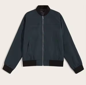 Buena calidad al por mayor personalizado béisbol Letterman chaquetas abrigo invierno lana cuerpo cuero manga bombardero Varsity chaqueta hombres - Product Image 5