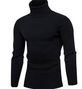 Pull à col roulé d'hiver pour hommes Chemise à manches longues Pull épais et chaud - Product Image 5