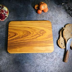 Planche à découper en bois finition naturelle conçue pour offrir une durabilité en matière d'hygiène et une performance de cuisine durable - Product Image 4