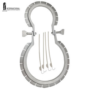 Retractor de anillo de retención automático de clase I certificado CE de acero inoxidable de alta calidad, 6 ganchos, Manual de instrumento quirúrgico de ginecología - Product Image 1