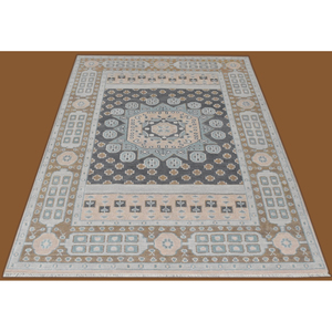 Juego de alfombras florales de lana estilo Oushak hechas a mano modernas alfombras de área de buena calidad para sala de estar - Product Image 6
