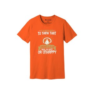 Camiseta de algodón 100% con estampado de temas de Buda, estilo informal, 12 opciones de color, 160-180, colocación de diseño personalizable GSM pesado - Product Image 3