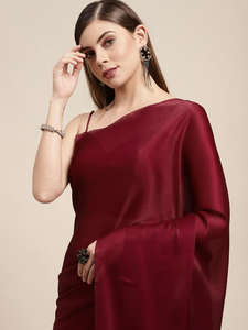 Dernière tendance Jimi Silk Saree Blouse avec bordure en dentelle Pallu Vêtements ethniques indiens pour adultes Vente en gros Factory Supply - Product Image 2