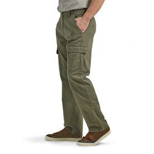 Pantalon cargo décontracté en toile pour homme, fabriqué en usine, nouvelle collection, anti-boulochage, tendance, confortable, pour l'extérieur, service OEM ODM - Product Image 2