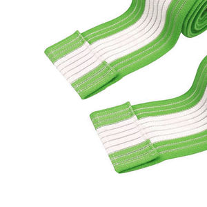 High Quality Thick Weightlifting <b>Knee</b> <b>Wraps</b> Sleeve High Elastic Non-Slip Adjustable Hook Loop Closure Custom Color Professional - Product Image 4