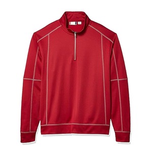 Chaquetas de hombre de alta calidad con tarifa de fábrica, sudaderas con cremallera de cuarto, chaqueta transpirable y sostenible de mezcla de algodón 100% para hombres - Product Image 1