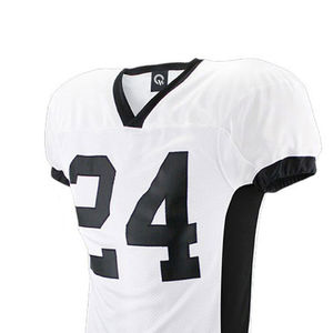 100% polyester personnalisé adultes et jeunes uniformes de football américain ensembles entièrement assortis avec pantalons et maillots uniformes de club de jeunes - Product Image 4