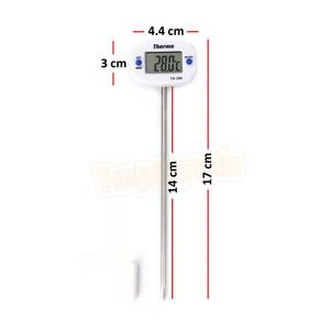 Termómetro Digital para Alimentos con Cabezal Giratorio, Pantalla LCD, Plástico, Compatible con OEM - Product Image 3