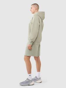 Sweat à capuche marron pour hommes pour le printemps et l'automne décontracté OEM & ODM sweats à capuche de couleur unie pour hommes - Product Image 5