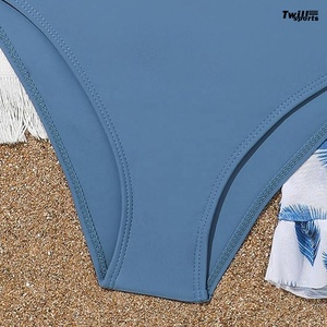 Traje de Baño Bikini para Mujeres Maduras, Conjunto de 3 Piezas Personalizado, Algodón/Fibra de Bambú, Ligero y Transpirable - Product Image 5
