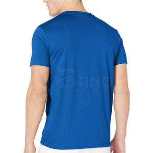 Camiseta de color sólido de último diseño para hombre, camiseta duradera de secado rápido, camiseta para exteriores para hombre - Product Image 5