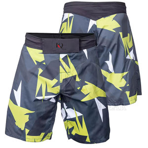 Shorts MMA Premium, tissu léger et à séchage rapide, idéal pour les arts martiaux mixtes, le fitness et le kickboxing. - Product Image 5