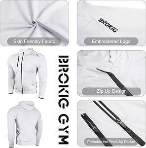 Chaqueta Cortavientos Larga con Capucha para Hombre, Diseño de Diseñador, al por Mayor, Bolsillos Delanteros, Ligera, Resistente al Viento e Impermeable, Estilo Vintage - Product Image 5