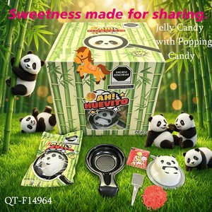 Bonbons Gélifiés <span class=keywords><strong>Halal</strong></span> BRC Casher Panda, Bonbons Pétillants, Mini Bonbons Fantaisie DIY en Forme d'Aliments, Puddings Moelleux pour Enfants, Marque Yumiko, Vente en Gros - Product Image 1