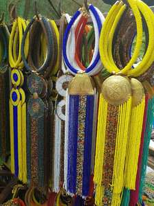 งานฝีมือปักลาย สร้อยคอประดับลูกปัดมุก ดีไซน์เก๋ สำหรับผู้หญิง สวมใส่ได้ทุกวัน งานแต่งงาน งานปาร์ตี้ ของขวัญสำหรับเธอ - Product Image 3