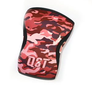 Manchons de genou en néoprène camouflage antidérapants réglables pour la musculation, protection professionnelle, épaisseur de 7 mm pour la musculation - Product Image 5