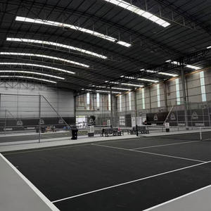 Gazon synthétique de tennis de qualité professionnelle 15 mm en polyéthylène Garantie <span class=keywords><strong>3</strong></span> ans Surface sportive charbon de bois Intérieur Extérieur Multi-terrain - Product Image 3