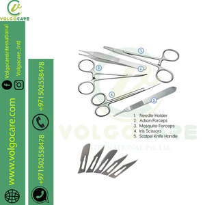 2025 Kit de Suture d'étudiant complet de pratique de haute qualité pour les Kits de formation d'étudiants en médecine 19 pièces kit de dissection de Suture d'étudiant - Product Image 6