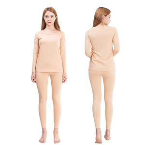 Conjuntos de Ropa Interior Térmica Larga para Mujer, de Alta Calidad, Personalizables, 2 Piezas, Invierno, Sin Costuras, Elástica, Cálida y Transpirable - Product Image 3