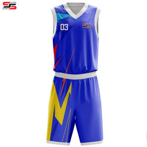 Impresión de logotipo personalizado de alta calidad, nuevo diseño, ropa deportiva, uniforme de baloncesto de poliéster en varios colores - Product Image 1