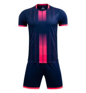 Uniformes de football personnalisés pour adultes, légers, manches courtes, approvisionnement en vrac, polyester durable, respirant - Product Image 3
