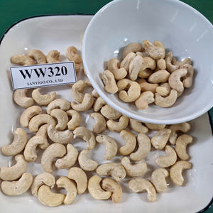 Prix négociable Noix de cajou W320 Noyau Kaju Badam SANTIGO Vietnam W320 Noix de cajou OEM, ODM Réponse rapide - Product Image 1