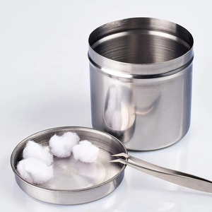 Acciaio sterilizzato vaso contenitore contenitore contenitore pinzette 8-12cm odontoiatrico chirurgico tatuaggio cosmetico strumenti accessori per uso clinico - Product Image 4
