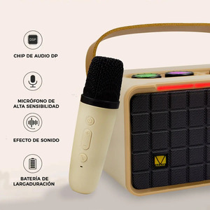 Bluetooth <b>Speaker</b> With FM/AM <b>Microphone</b> - Color Surtido - Product Image 3
