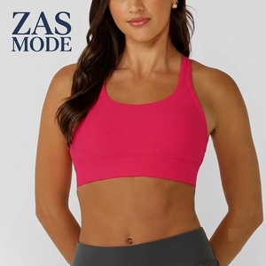 New Arrival High Support Backless Sports Bras for Women Crisscross Straps Spandex/Nylon Fitness Running Gym Yoga Custom Logo - Product Image 1