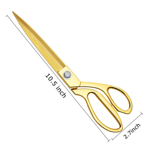 Ciseaux de couture robustes ciseaux à vêtements en tissu personnalisés 2024 ciseaux de tailleur de couturière professionnels - Product Image 2
