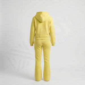 Conjunto Deportivo Informal de Felpa Técnica para Mujer, de Alta Calidad, Personalizado, con Sudadera Extra Grande y Pantalones Deportivos, Bordado, Color Personalizado - Product Image 2