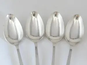 Juego de cucharas de cubiertos de diseñador en acero inoxidable con acabado dorado y plateado, cubiertos perfectos, vajilla para restaurante, suministros para Hotel - Product Image 3