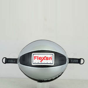 Balles de vitesse en cuir réglables de haute qualité pour l'entraînement de boxe Balles de frappe étanches avec logo personnalisé - Product Image 6