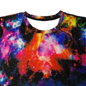 Camiseta de cuello redondo de lujo para hombre, con impresión diseño personalizado por sublimación, 100% algodón, fabricada en Pakistán, precios al por mayor - Product Image 6