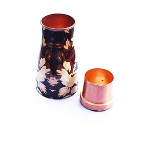 Handmade Copper <b>Water</b> <b>Bottle</b> Best Quality Pure Copper <b>Water</b> Drinking <b>Bottle</b> <b>for</b> Gym Wholesale Manufacture - Product Image 3