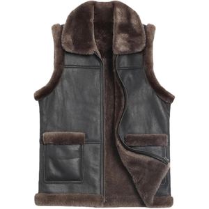 Chaleco de Motociclista de Cuero Genuino Estilo Vaquero Hecho a Mano para Motociclistas que Buscan una Resistencia Duradera, Diseño Clásico - Product Image 5