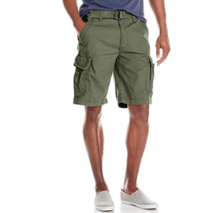 Pantalones cortos informales de trabajo sueltos de algodón para hombre de calidad premium 2024 - Product Image 1