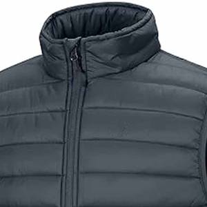 Blouson matelassé unisexe personnalisé 2025 pour hommes et femmes, blouson matelassé respirant pour hommes, blouson d'hiver, téléchargé par Dress Sports - Product Image 2