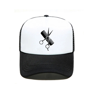 Offre Spéciale Logo Personnalisé Coton Brodé Sandwich Bord Salon De Coiffure Papa Chapeau Casquette De Baseball 6 Panneaux - Product Image 1