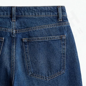 Jeans de Mezclilla de Cintura Alta para Mujer, Corte Holgado Informal, Cómodos para Todas las Temporadas, Elegantes, Color Personalizado, Pantalones de Moda - Product Image 5