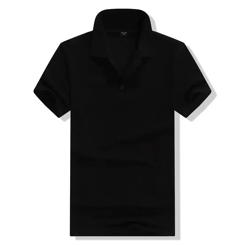 Groothandel Van Europese En Amerikaanse Nieuwe Hoogwaardige Top Effen Katoenen Heren Poloshirt Plus Size Heren T-Shirts