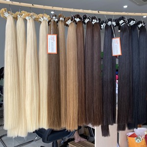 Extensions de cheveux à la kératine vietnamienne de qualité supérieure à double étirage et à pointe plate Produit du vendeur de cheveux vierges vietnamiens - Product Image 3