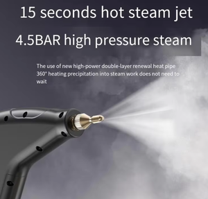 ポータブル高温スチームクリーナー,大型1.2L水タンクスケール付きカーインテリア,カーエンジン - Product Image 6