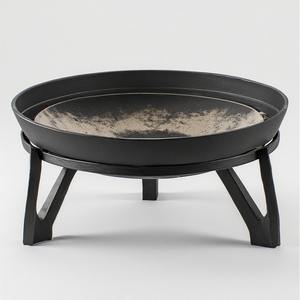 Modern Decorative Metal Firepit with <b>Wood</b> <b>Burning</b> for Outdoor Warmth and Enhanced Garden Decor - Product Image 2