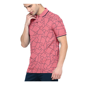 เสื้อโปโลสำหรับผู้ชายเสื้อออกกำลังกายเข้ารูปพิมพ์ลายออกแบบได้ตามต้องการ - Product Image 3